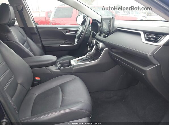 2T3C1RFV5MW182071 2021 TOYOTA RAV4 Синий Вид салона спереди