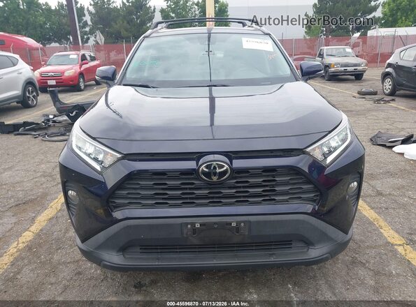 2T3C1RFV5MW182071 2021 TOYOTA RAV4 Синий Вид задней части салона
