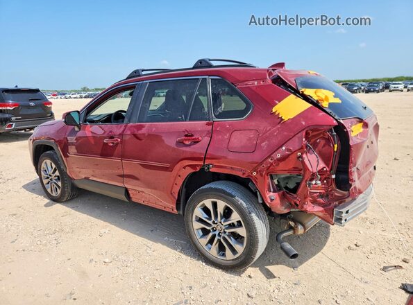 2T3C1RFV5SW432728 2025 TOYOTA RAV4 Maroon Задня ліва чверть
