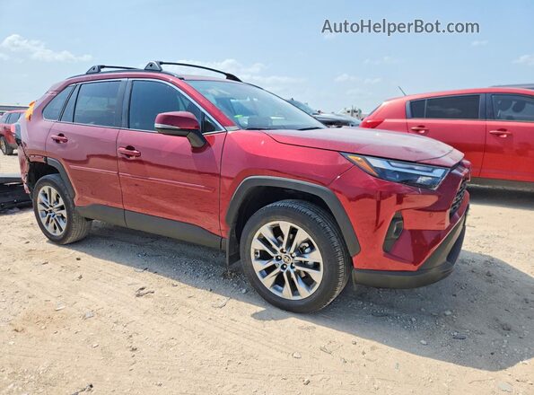 2T3C1RFV5SW432728 2025 TOYOTA RAV4 Maroon Передня права чверть