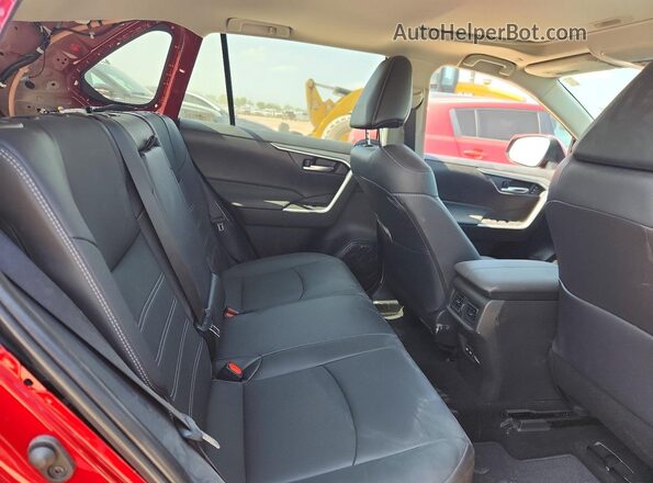 2T3C1RFV5SW432728 2025 TOYOTA RAV4 Maroon Вид задньої частини салону