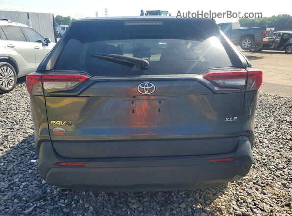 2T3C1RFV6KC001364 2019 TOYOTA RAV4 Gray უკანა ხედი
