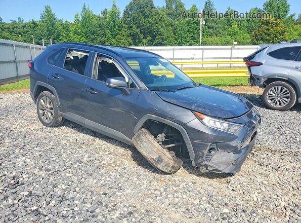 2T3C1RFV6KC001364 2019 TOYOTA RAV4 Gray წინა მარჯვენა