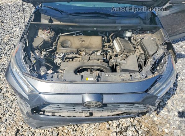 2T3C1RFV6KC001364 2019 TOYOTA RAV4 Gray ძრავის განყოფილების ხედი