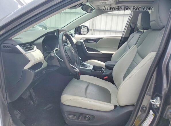 2T3C1RFV6LC062456 2020 TOYOTA RAV4 Gray Front interior view