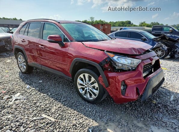 2T3C1RFV6LC081279 2020 TOYOTA RAV4 Burgundy Առջևի աջ