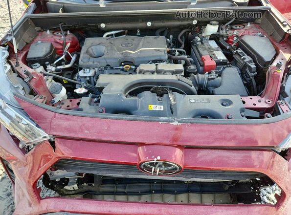2T3C1RFV6LC081279 2020 TOYOTA RAV4 Burgundy Շարժիչի բաժամունքի տեսք