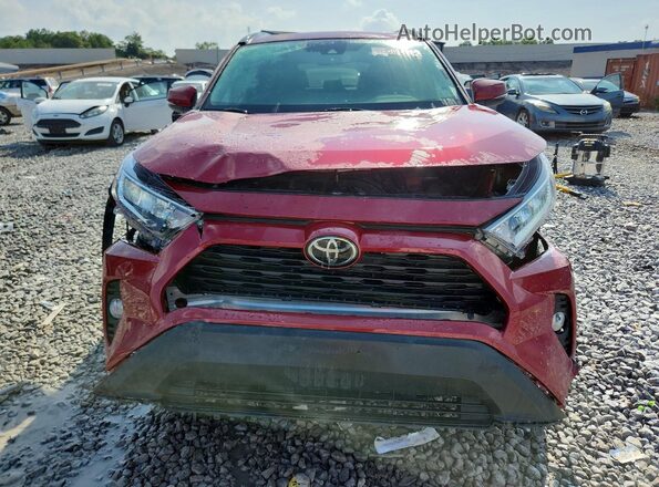 2T3C1RFV6LC081279 2020 TOYOTA RAV4 Burgundy Դիմացի տեսք