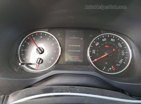 2T3C1RFV6MW117665 2021 TOYOTA RAV4 White ხელსაწყოთა პანელის ხედი