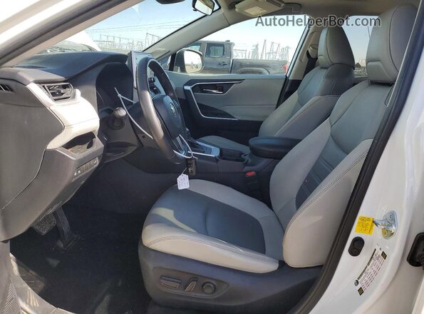 2T3C1RFV6MW117665 2021 TOYOTA RAV4 White წინა სალონის ხედი