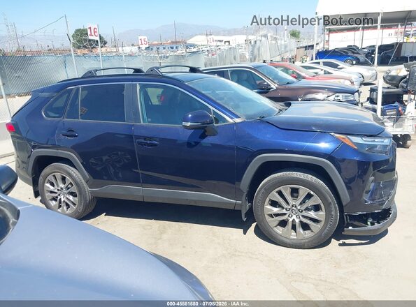 2T3C1RFV6PW273595 2023 TOYOTA RAV4 Blue Widok wnętrza z tyłu