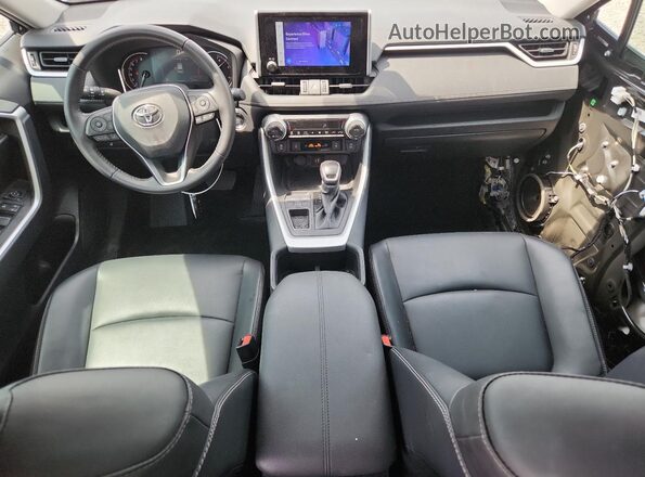 2T3C1RFV6RC293284 2024 TOYOTA RAV4 Black Вид панелі приладів