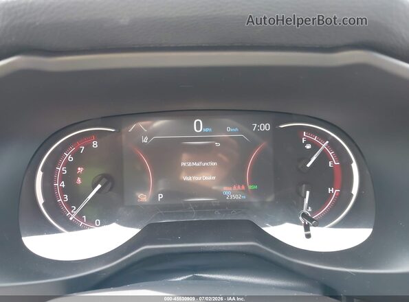 2T3C1RFV6SC320330 2025 TOYOTA RAV4 Black Вид задніх сидінь