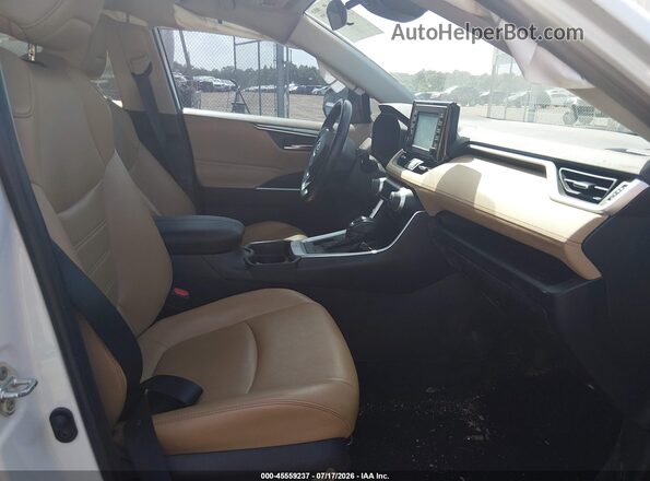 2T3C1RFV7KW035313 2019 TOYOTA RAV4 Белый Вид салона спереди