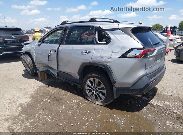 2T3C1RFV7KW035540 2019 TOYOTA RAV4 Серебряный Задняя левая четверть