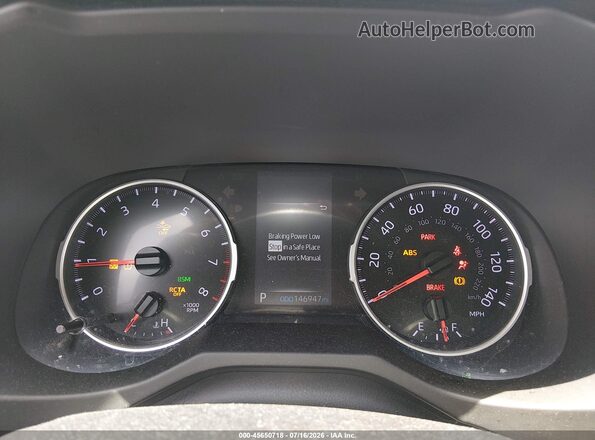 2T3C1RFV7KW035540 2019 TOYOTA RAV4 Серебряный Вид задних сидений