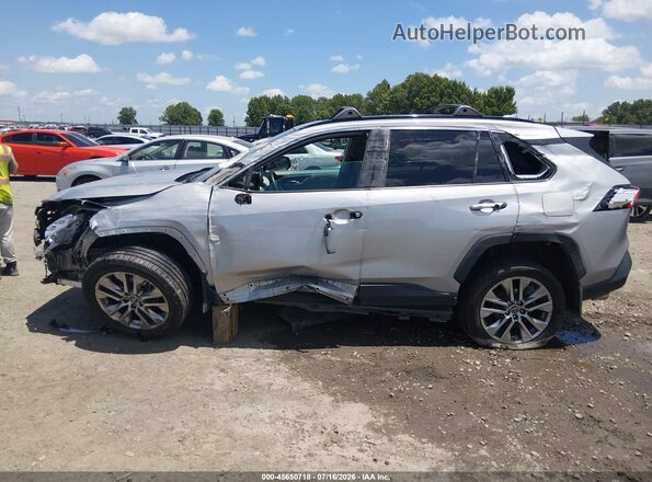 2T3C1RFV7KW035540 2019 TOYOTA RAV4 Серебряный Панорамный вид салона 360°