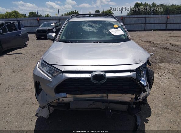 2T3C1RFV7KW035540 2019 TOYOTA RAV4 Серебряный Вид щитка приборов