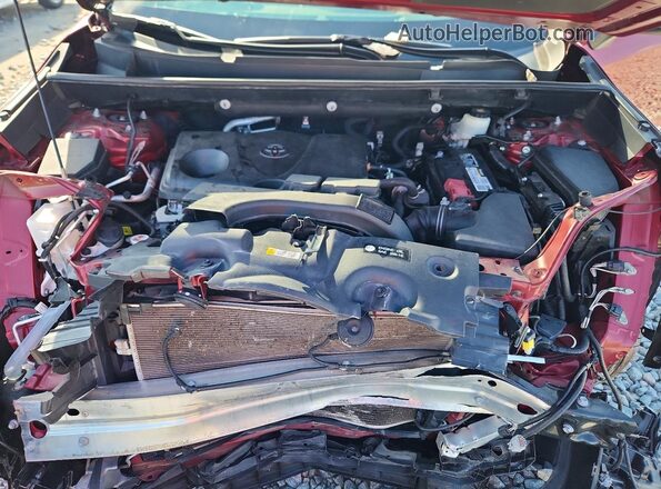 2T3C1RFV7LC082523 2020 TOYOTA RAV4 Red Widok komory silnika