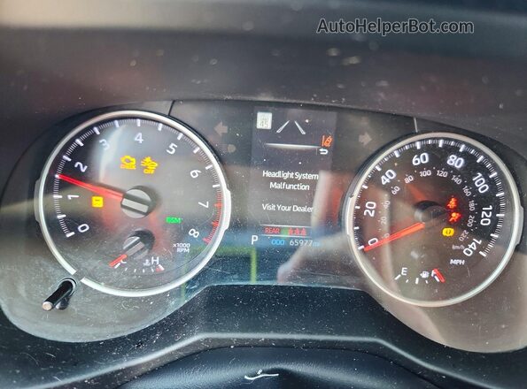 2T3C1RFV7LC082523 2020 TOYOTA RAV4 Red Widok zestawu wskaźników