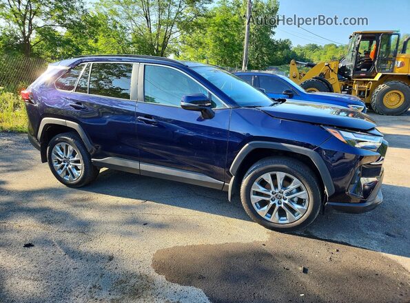 2T3C1RFV7SW391728 2025 TOYOTA RAV4 Blue წინა მარჯვენა