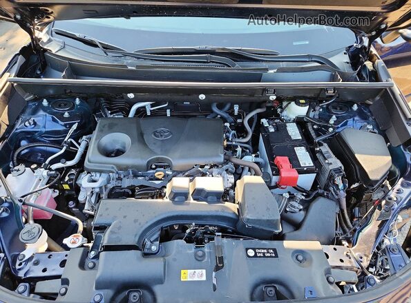 2T3C1RFV7SW391728 2025 TOYOTA RAV4 Blue ძრავის განყოფილების ხედი