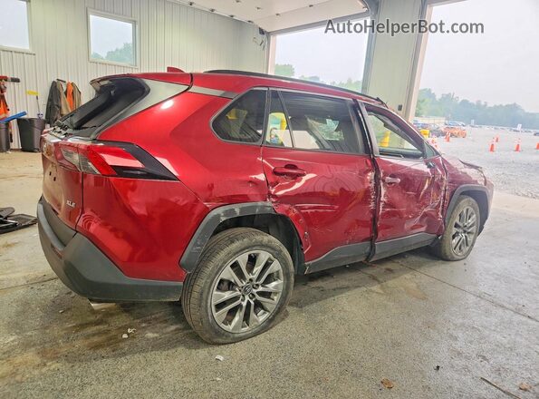 2T3C1RFV8KW040097 2019 TOYOTA RAV4 Red Trasero derecho