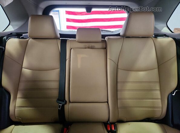 2T3C1RFV8KW040097 2019 TOYOTA RAV4 Red Vista de los asientos traseros