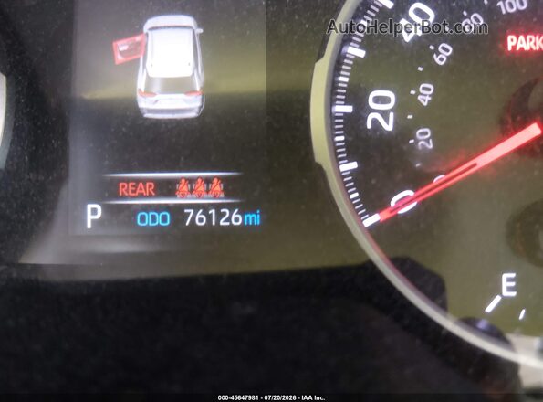 2T3C1RFV8MW108577 2021 TOYOTA RAV4 Gray უკანა სავარძლების ხედი