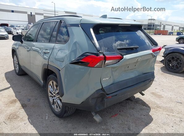 2T3C1RFV8MW134466 2021 TOYOTA RAV4 Gray Rear left