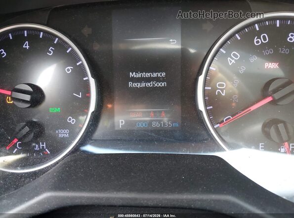 2T3C1RFV8MW134466 2021 TOYOTA RAV4 Gray Rear seats view