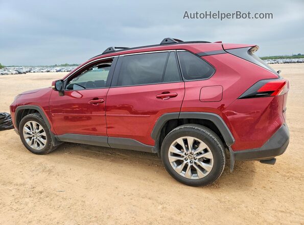 2T3C1RFV8SW432402 2025 TOYOTA RAV4 Burgundy Tył lewy