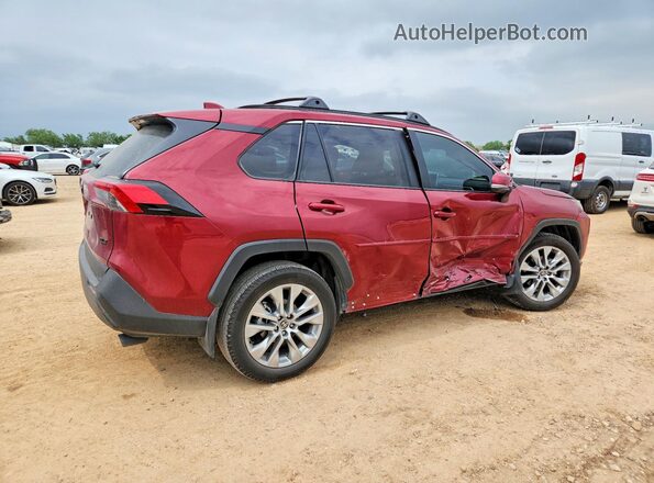 2T3C1RFV8SW432402 2025 TOYOTA RAV4 Burgundy Tył prawy