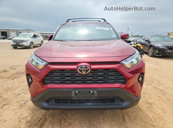 2T3C1RFV8SW432402 2025 TOYOTA RAV4 Burgundy Widok z przodu