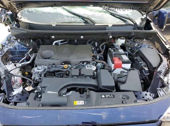 2T3C1RFV8SW436112 2025 TOYOTA RAV4 Blue Engine compartment view