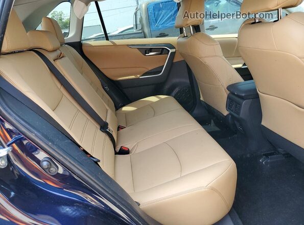 2T3C1RFV8SW436112 2025 TOYOTA RAV4 Blue Rear interior view