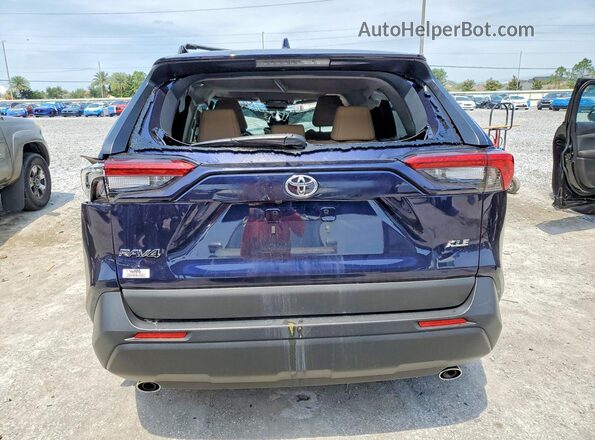 2T3C1RFV8SW436112 2025 TOYOTA RAV4 Blue Rear view