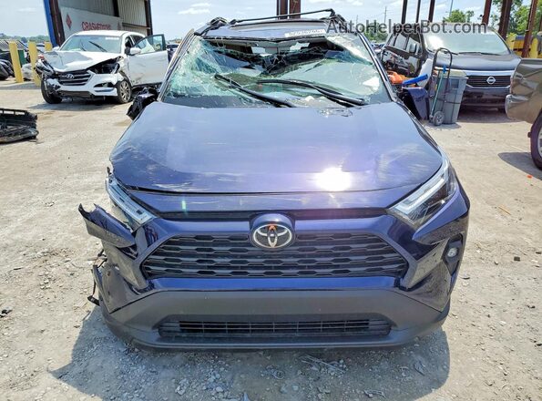 2T3C1RFV8SW436112 2025 TOYOTA RAV4 Blue Front view