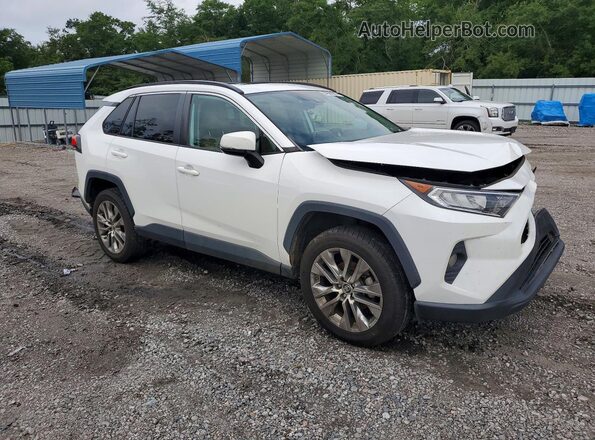 2T3C1RFV9KC031765 2019 TOYOTA RAV4 Белый Передняя правая четверть