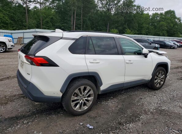 2T3C1RFV9KC031765 2019 TOYOTA RAV4 Белый Задняя правая четверть