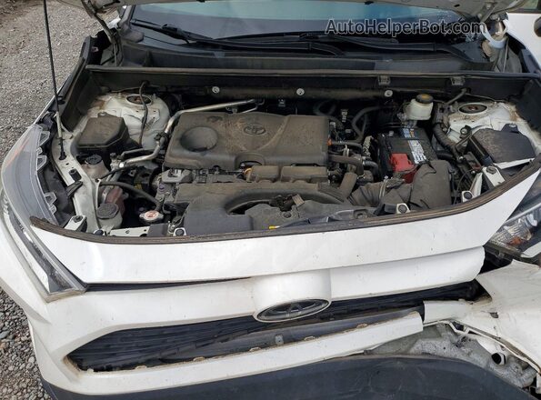 2T3C1RFV9KC031765 2019 TOYOTA RAV4 Белый Вид подкапотного пространства