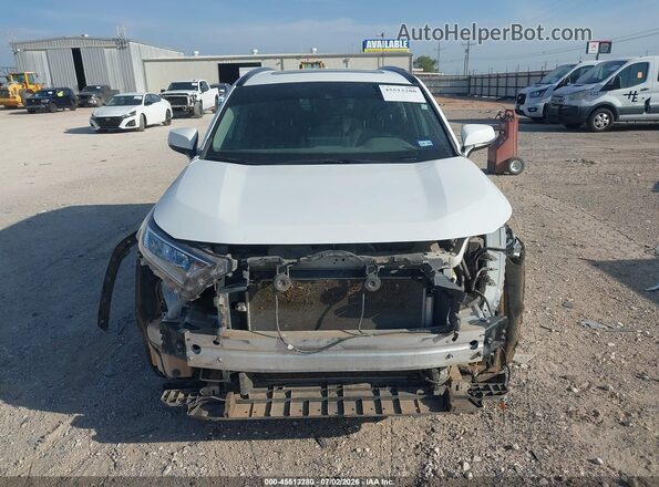 2T3C1RFV9LW097233 2020 TOYOTA RAV4 White უკანა სალონის ხედი