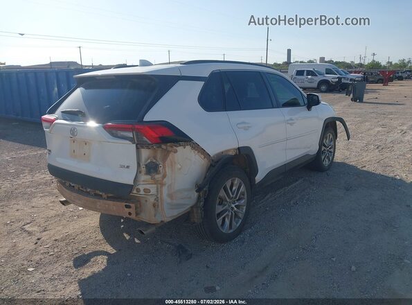 2T3C1RFV9LW097233 2020 TOYOTA RAV4 White უკანა მარჯვენა