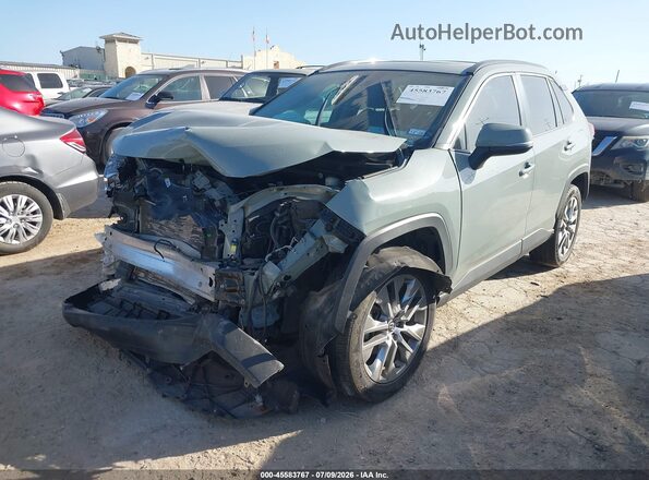 2T3C1RFV9LW098124 2020 TOYOTA RAV4 Gray Առջևի ձախ երեք քառորդ տեսարան