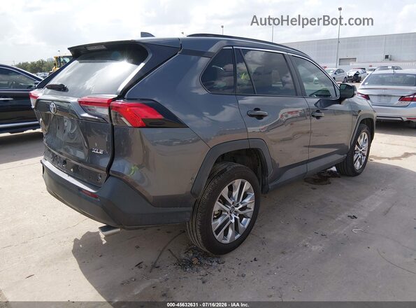2T3C1RFV9MC102093 2021 TOYOTA RAV4 Gray Rear right