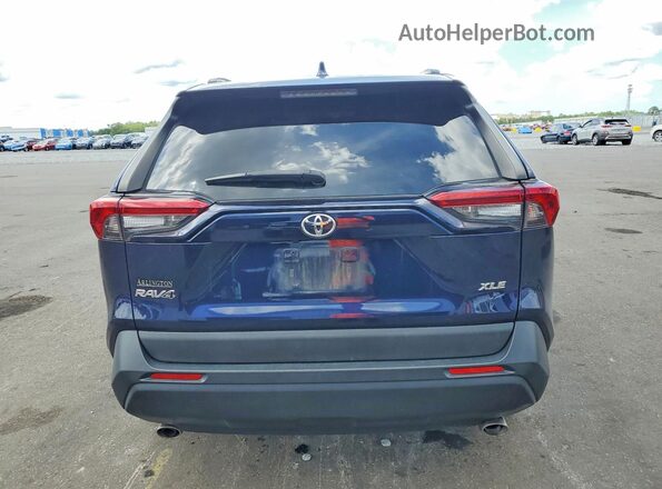 2T3C1RFV9MW118146 2021 TOYOTA RAV4 Blue Rear view