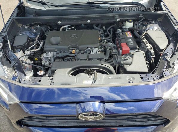 2T3C1RFV9MW118146 2021 TOYOTA RAV4 Blue Engine compartment view