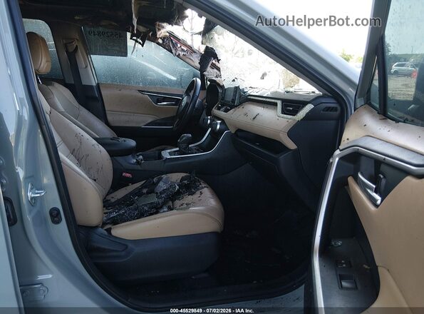 2T3C1RFV9MW161627 2021 TOYOTA RAV4 Green Vista interior delantera