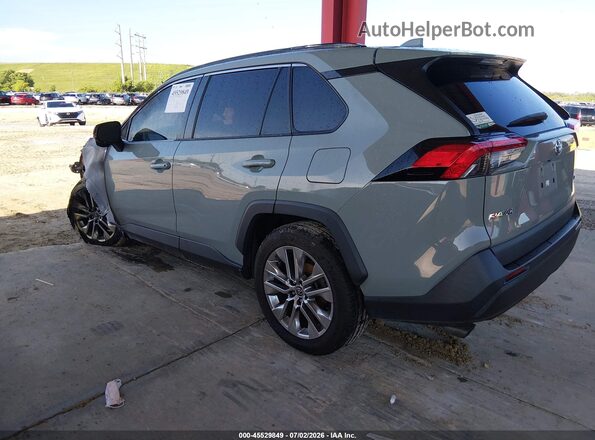 2T3C1RFV9MW161627 2021 TOYOTA RAV4 Green Trasero izquierdo