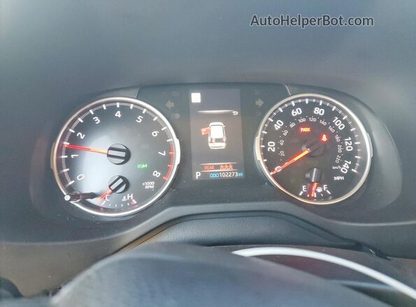 2T3C1RFV9NW190417 2022 TOYOTA RAV4 Красный Вид щитка приборов